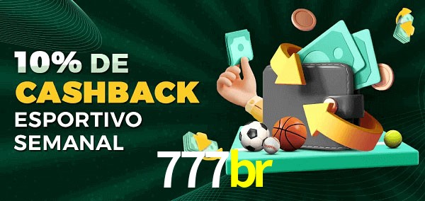 10% de bônus de cashback na 777br